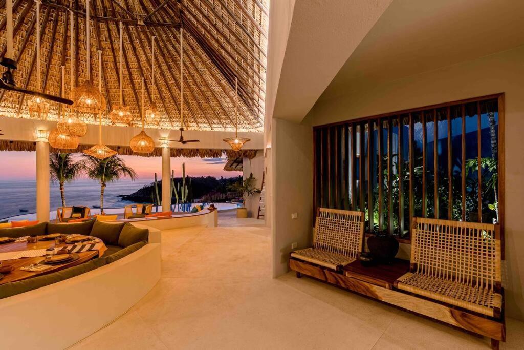 La Gema Escondida Villa Puerto Escondido  Buitenkant foto