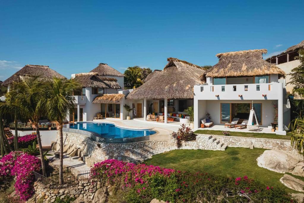 La Gema Escondida Villa Puerto Escondido  Buitenkant foto