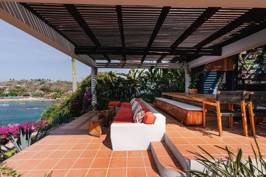 La Gema Escondida Villa Puerto Escondido  Buitenkant foto